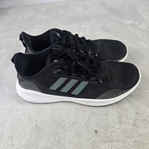 Adidas Fluidflow 2.0 Running Shoes, Grey/Black, Women's 10